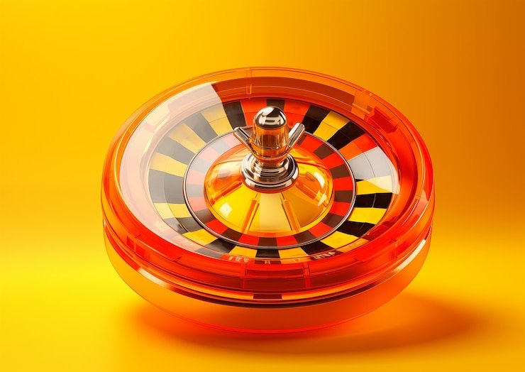Multi-camera view of roulette studio with dealer and wheel from rp888 apk